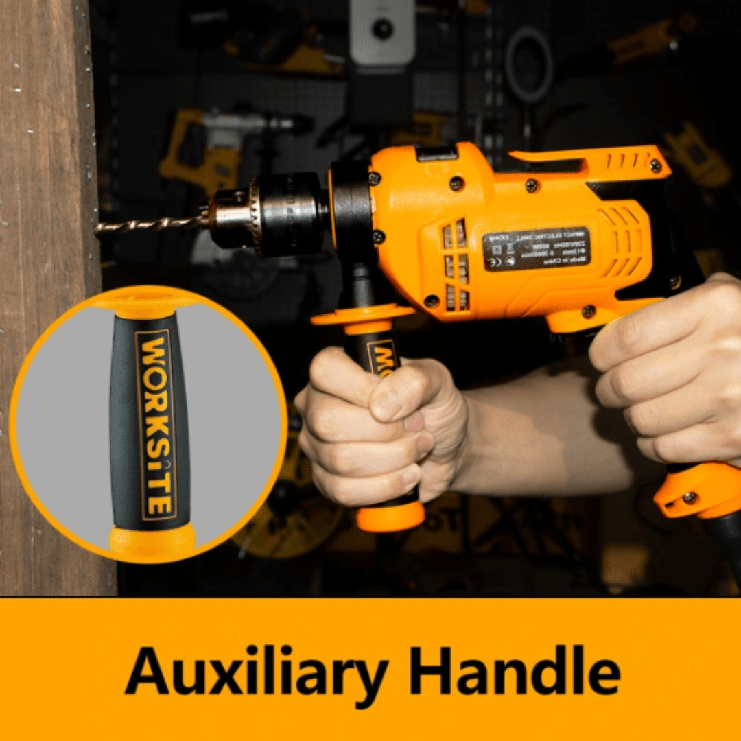 WorkSite 650W Electric Impact Drill [EID448] - Fastrak