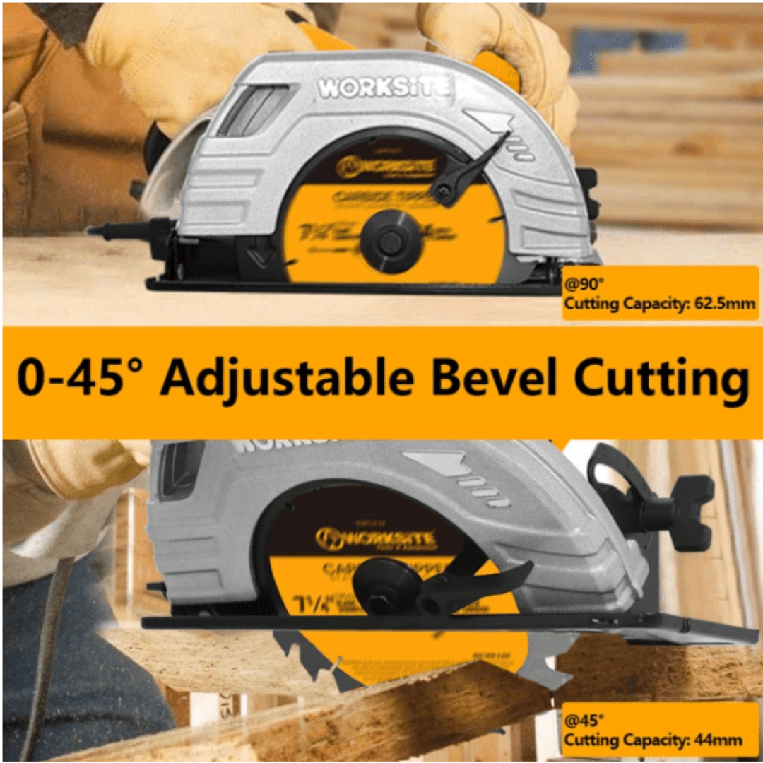 WorkSite 220V Electric Circular Saw [CSW173] - Fastrak