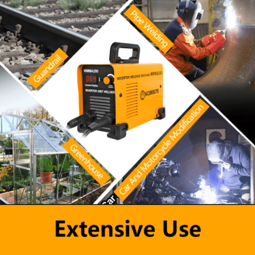 WorkSite 200A DC Inverter Welding machine [WMMA200] - Fastrak