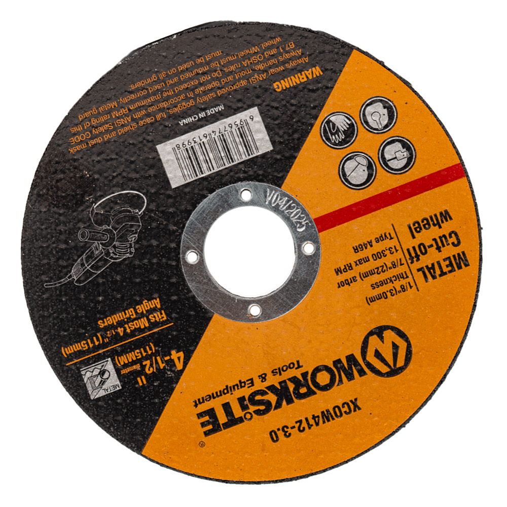 WorkSite 115mm Grinding Wheel [XCOW412] - Fastrak