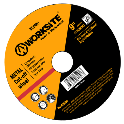 WorkSite 230mm Grinding Wheel [XCOW9] - Fastrak