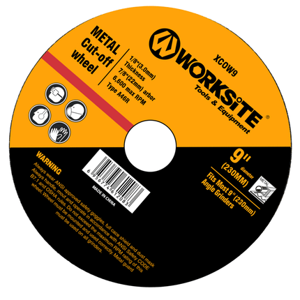 WorkSite 230mm Grinding Wheel [XCOW9] - Fastrak