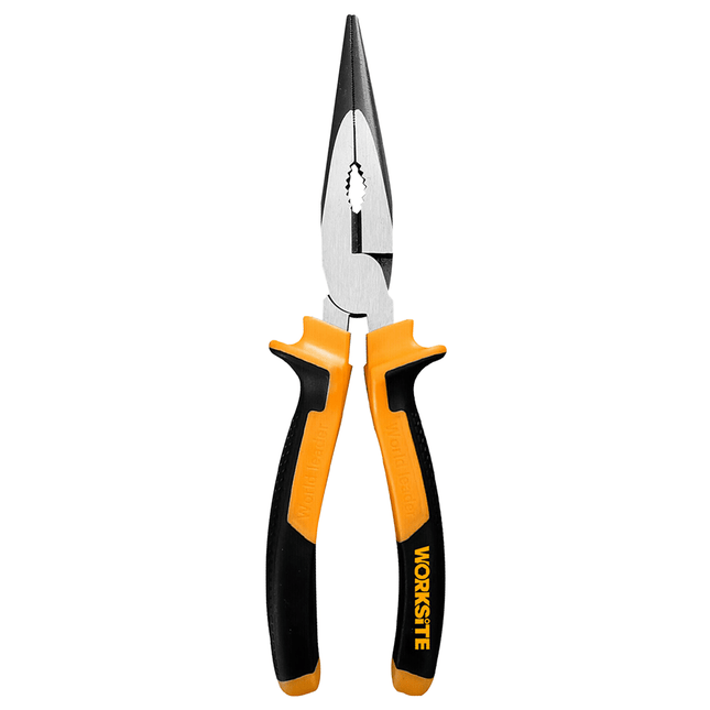 WorkSite 160mm Long Nose Cutting Pliers [WT1015] - Fastrak
