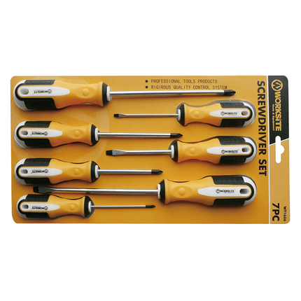 WT1606 WorkSite 7Pcs Screwdriver Set - Fastrak