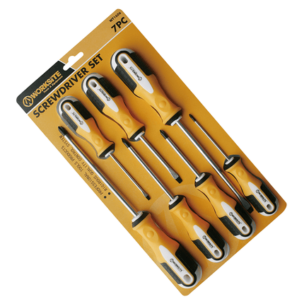 WT1606 WorkSite 7Pcs Screwdriver Set - Fastrak