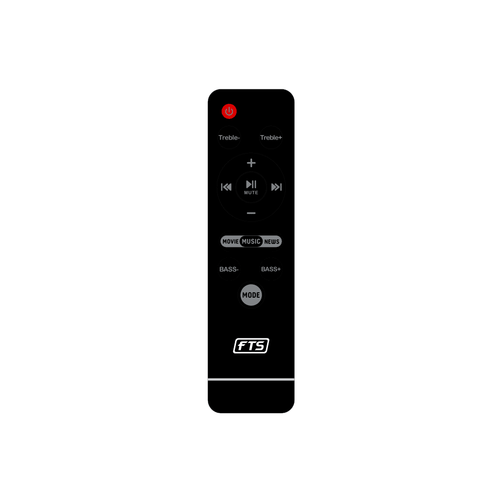 FTS-Sound Bozza 2.1 Soundbar [RS020PW] - Fastrak