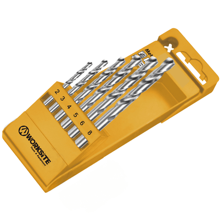 WorkSite 6pcs HSS Twist Drill Bits Set [WXDB06] - Fastrak