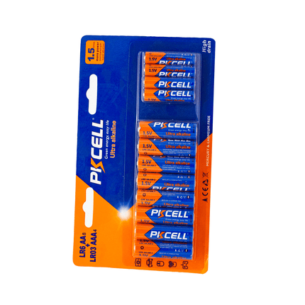 LR6+LR03 12Pcs Ultra Alkaline Battery - Fastrak