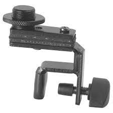 On - Stage DM01 Low Profile Drum Rim Microphone Clip - Fastrak