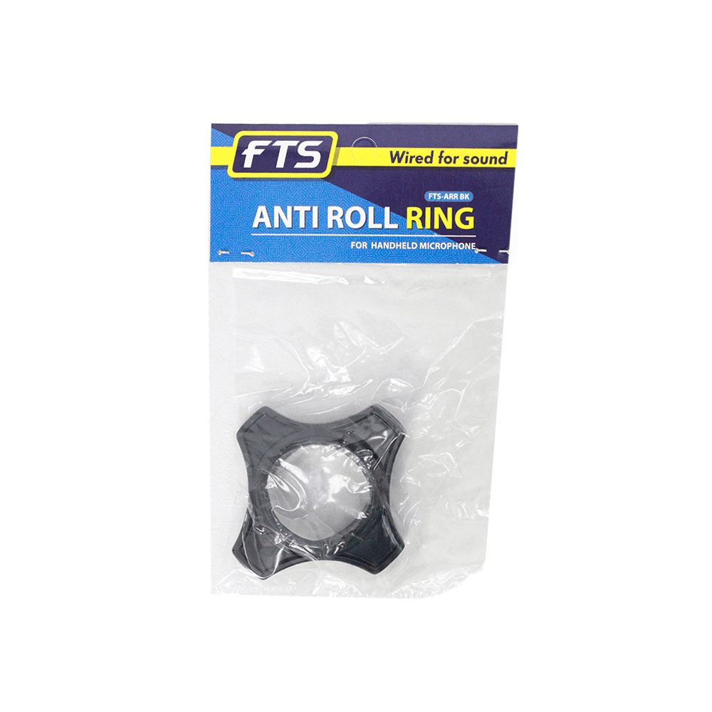 Anti Roll Ring For Handheld Microphone Black [FTS - ARR BK] - Fastrak