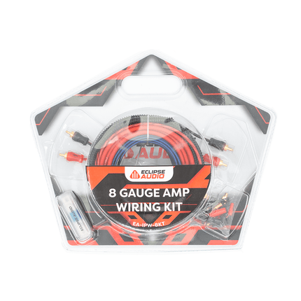 Eclipse Audio Amp Wiring Kit 8 Gauge [EA - IPW - 8KT] - Fastrak