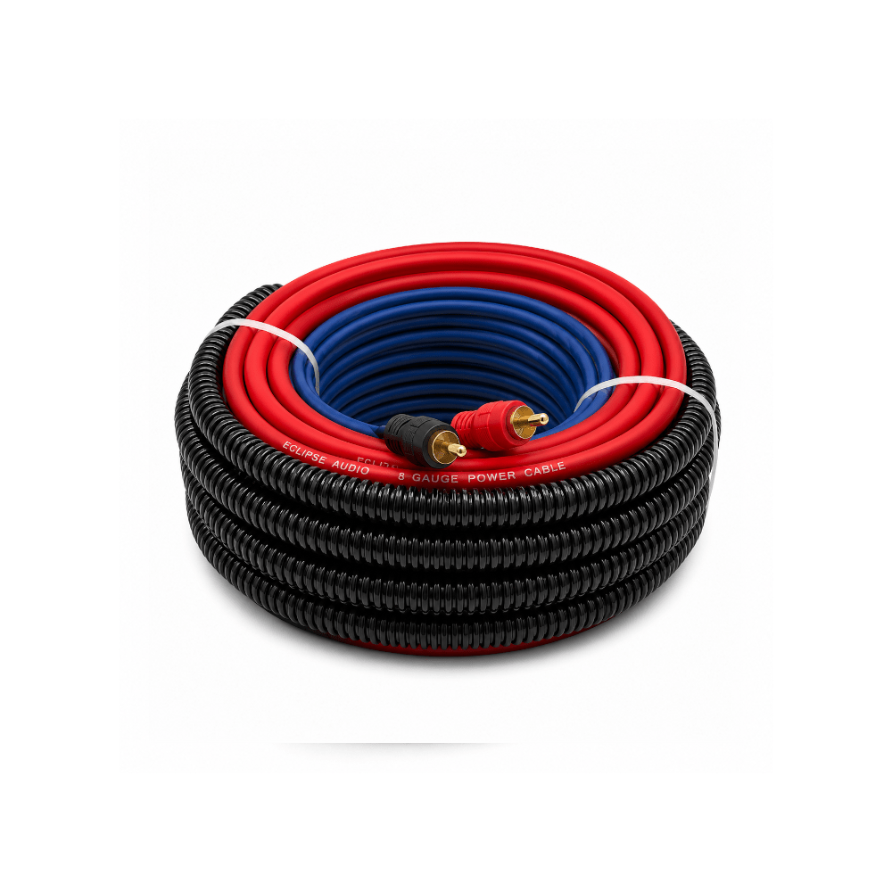 Eclipse Audio Amp Wiring Kit 8 Gauge [EA-IPW-8KT] - Fastrak