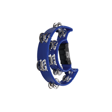 Rhythm Double Row Tambourine Blue - Fastrak