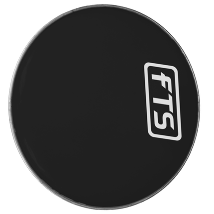 FTS 22'' Black Drum Head 0.25mm ) (MKI) - Fastrak