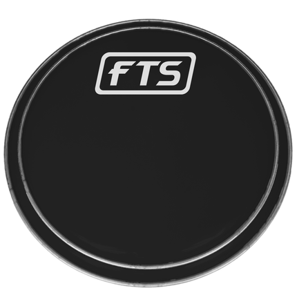 FTS 22'' Black Drum Head 0.25mm ) (MKI) - Fastrak