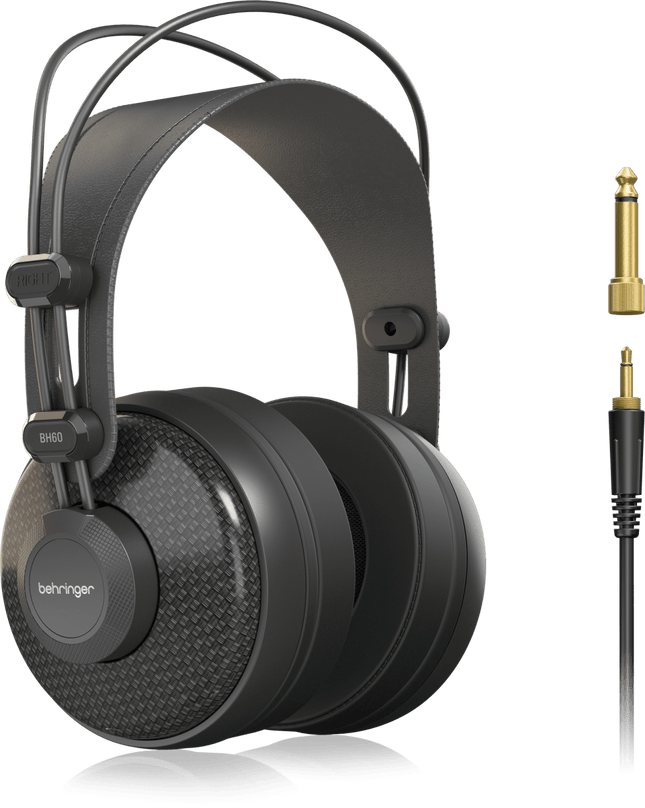 BH60 Behringer Dj Headphones Premium Circum - Aural Closed - Back - Fastrak