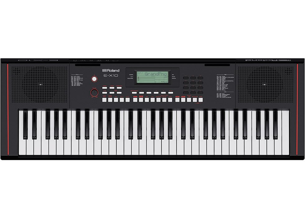 E-X10 Roland Portable Arranger Keyboard - Fastrak