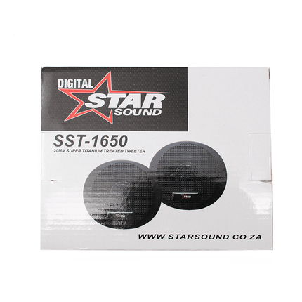 Starsound Super Titanium Treated Tweeter [SST - 1650] - Fastrak