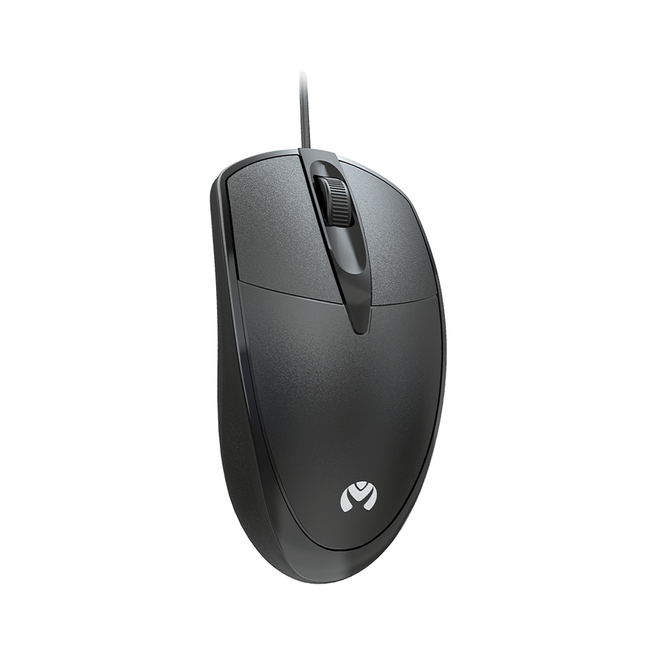 MOS - 371U BK Mikuso Wired Optical Mouse 3 Buttons + 1 Wheel Black - Fastrak