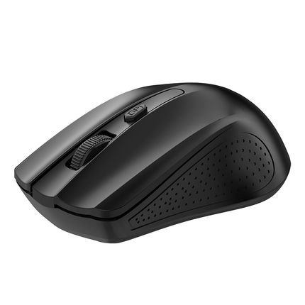 Mikuso 2.4GHz Wireless Mouse [MOS - WO17 BK] - Fastrak