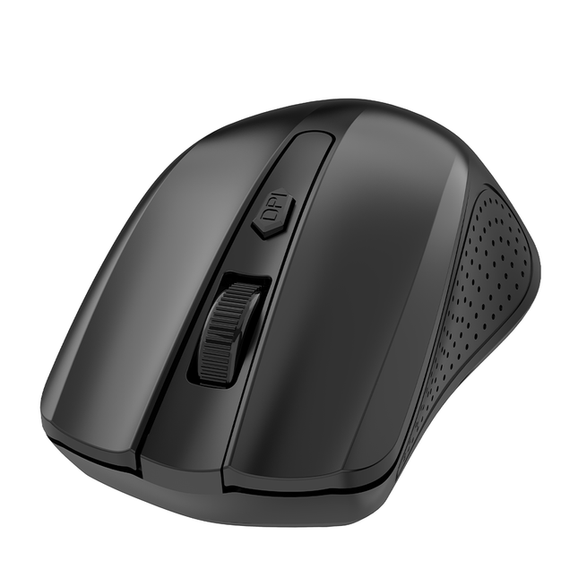 Mikuso 2.4GHz Wireless Mouse [MOS - WO17 BK] - Fastrak
