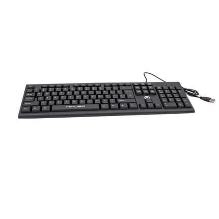 Mikuso Wired Keyboard Black [KB - 049U BK] - Fastrak