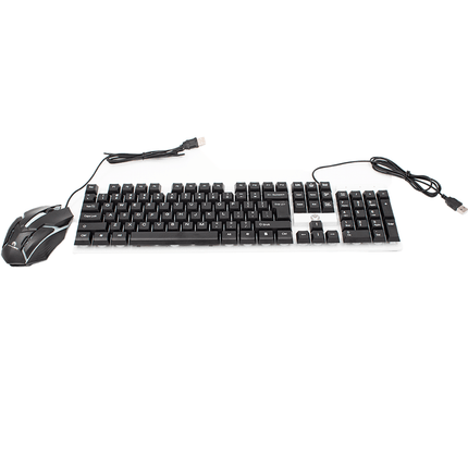 Mikuso Wired Waterproof splash design Keyboard Black [KB - C024 BK] - Fastrak