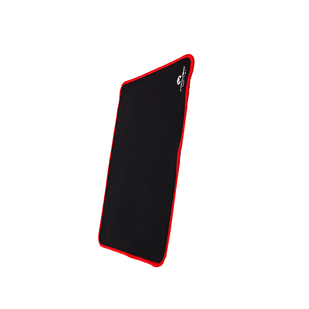 MP - 121 BK/RD Mikuso Rubber Mousepad Black/ Red - Fastrak
