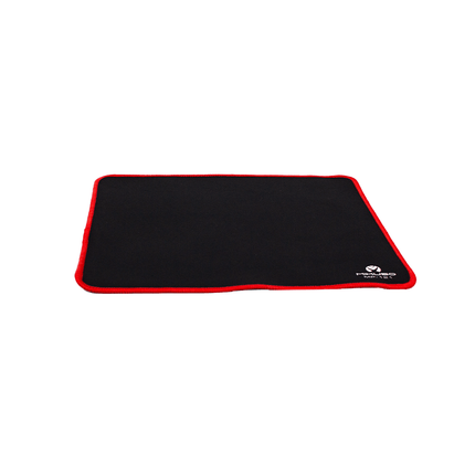 MP - 121 BK/RD Mikuso Rubber Mousepad Black/ Red - Fastrak