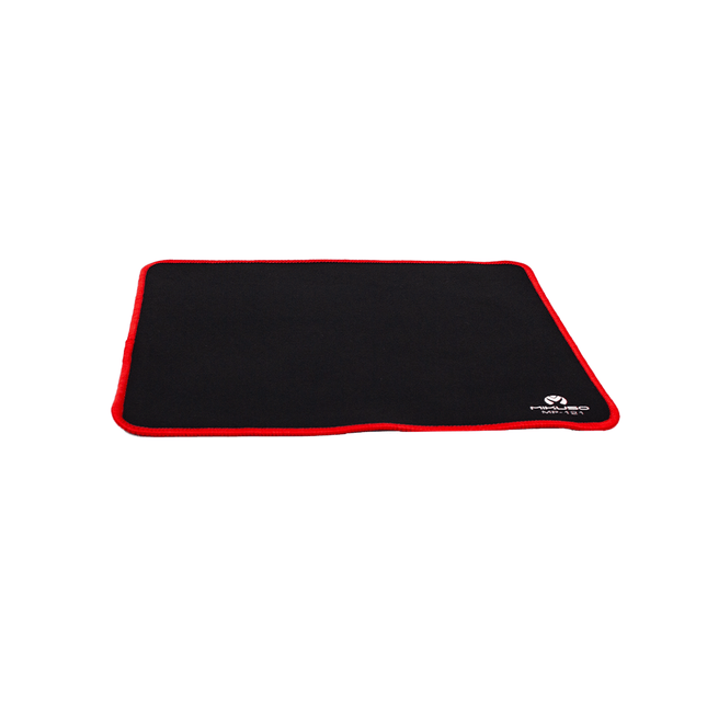 MP - 121 BK/RD Mikuso Rubber Mousepad Black/ Red - Fastrak