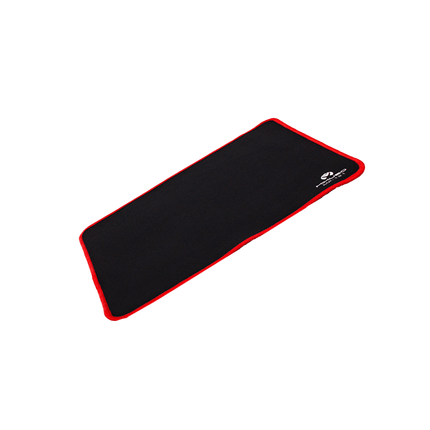 MP - 121 BK/RD Mikuso Rubber Mousepad Black/ Red - Fastrak