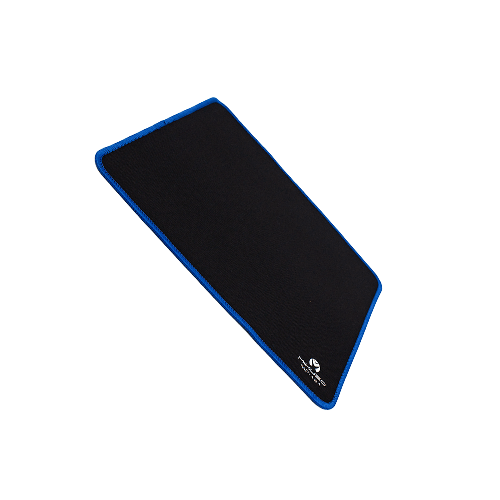 MP - 121 BK/BL Mikuso Rubber Mousepad Black/ Blue - Fastrak