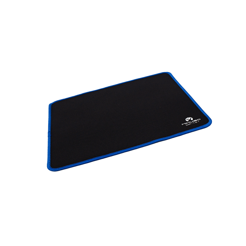 MP - 121 BK/BL Mikuso Rubber Mousepad Black/ Blue - Fastrak