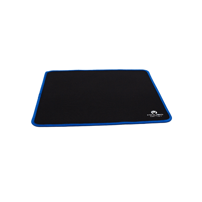MP - 121 BK/BL Mikuso Rubber Mousepad Black/ Blue - Fastrak