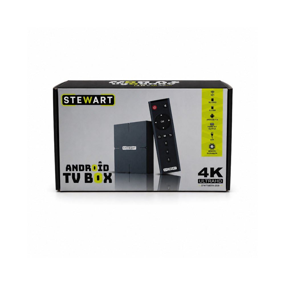 Stewart OTT TV Box – 2GB RAM / 32GB Storage - Fastrak