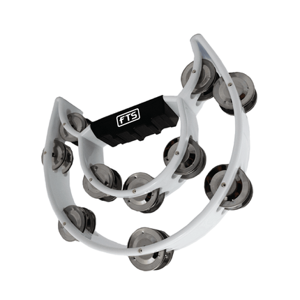 FTS Double Row Tambourine White [FTS - JT - TX9 - 20 WH] - Fastrak