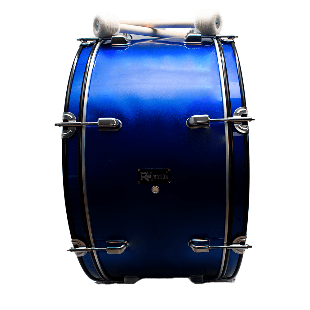 Rhythm 26X12' Marching Drum Blue [MI - NJ01 BL] - Fastrak
