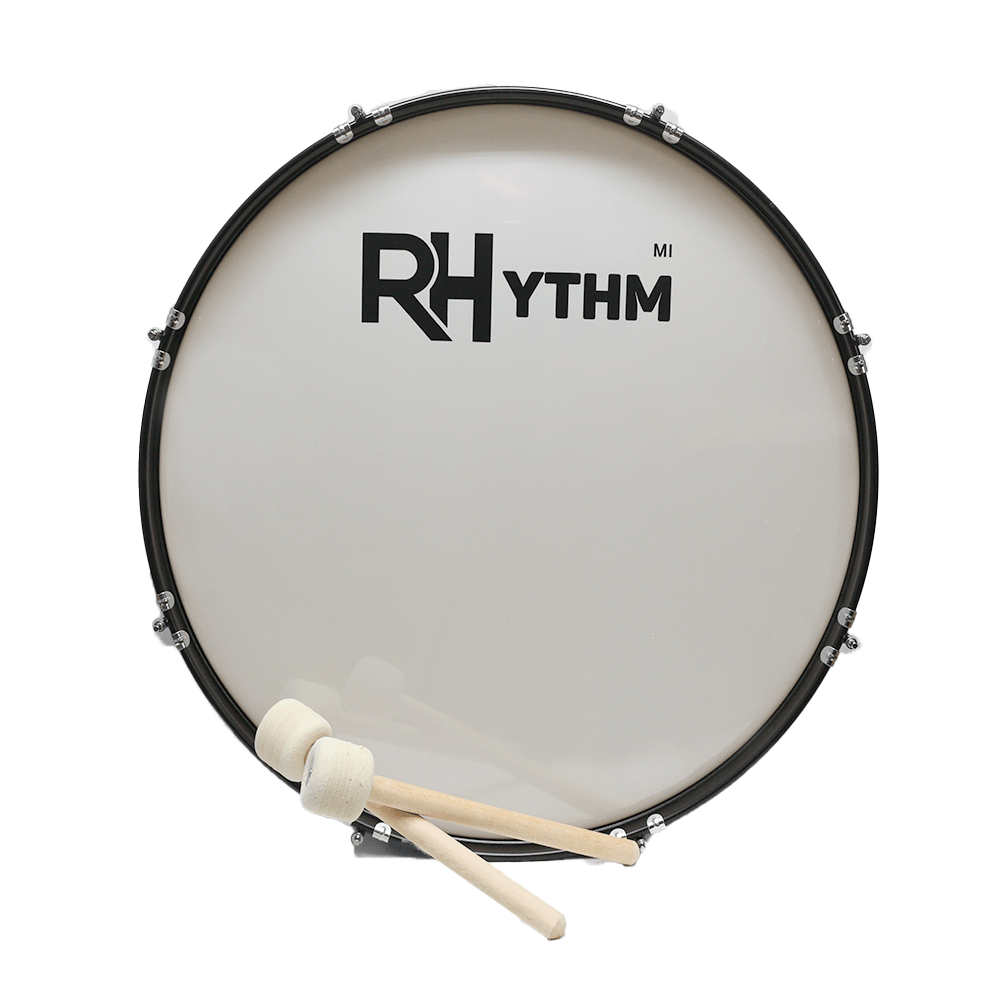 Rhythm MI - NJ01 RD Mi 26X12' Marching Drum Red - Fastrak