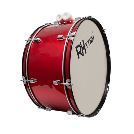 Rhythm MI - NJ01 RD Mi 26X12' Marching Drum Red - Fastrak