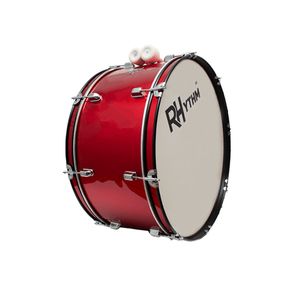 Rhythm MI - NJ01 RD Mi 26X12' Marching Drum Red - Fastrak
