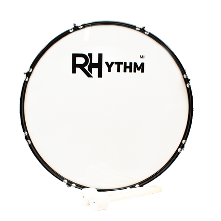 Rhythm MI - NJ01 RD Mi 26X12' Marching Drum Red - Fastrak