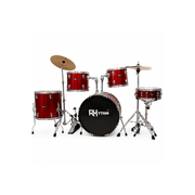 Rhythym MI 5PC Drum Set [JW22165PVC-16 RD] - Fastrak