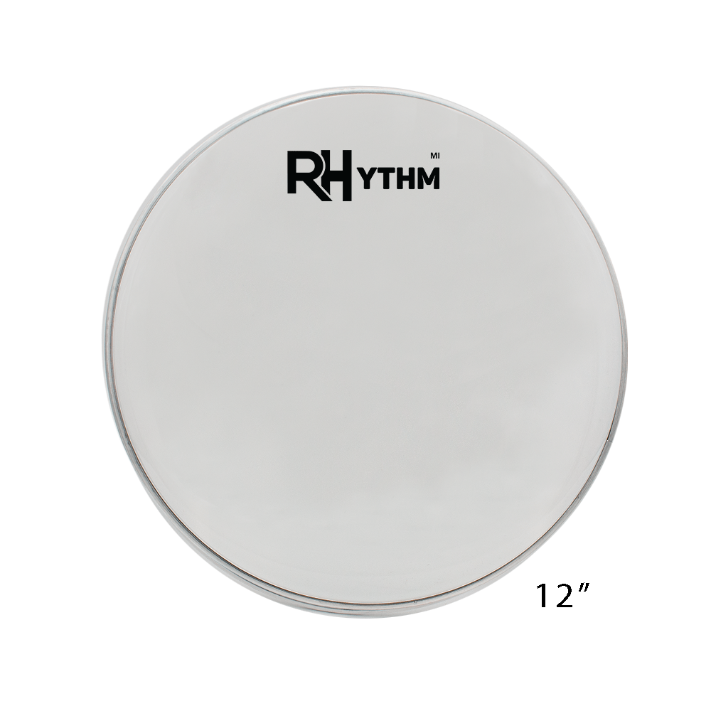 Rhythm MI 12'' White Drum Head 0.25mm - Fastrak