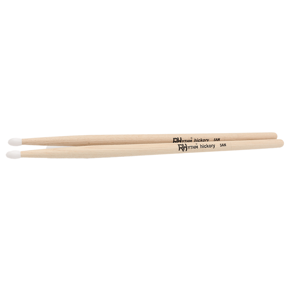 Rhythm MI - 5AN Hickory Nylon Tip Drumstick - Fastrak