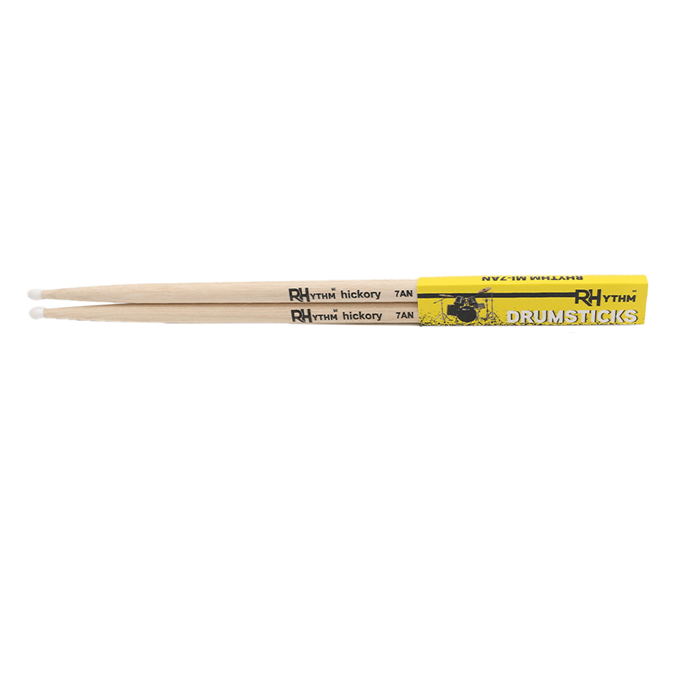 Rhythm MI - 7AN Hickory Nylon Tip Drumstick - Fastrak