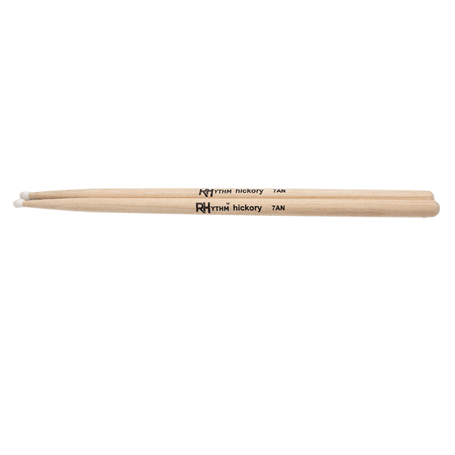 Rhythm MI - 7AN Hickory Nylon Tip Drumstick - Fastrak