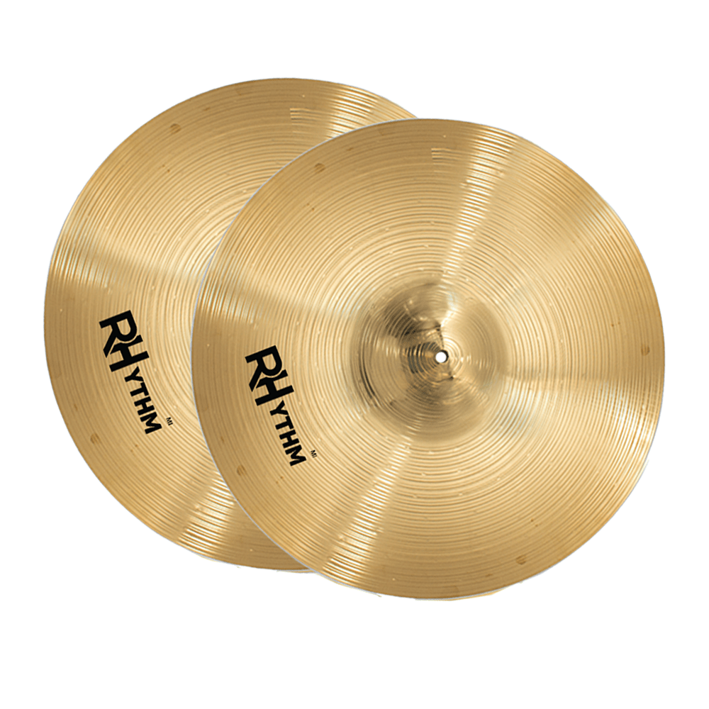 Rhythm MI 14''Hihat Practice Cymbal Pair - Fastrak