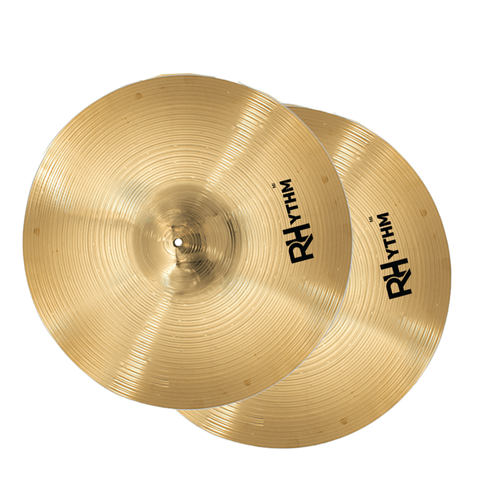 Rhythm MI 14''Hihat Practice Cymbal Pair - Fastrak