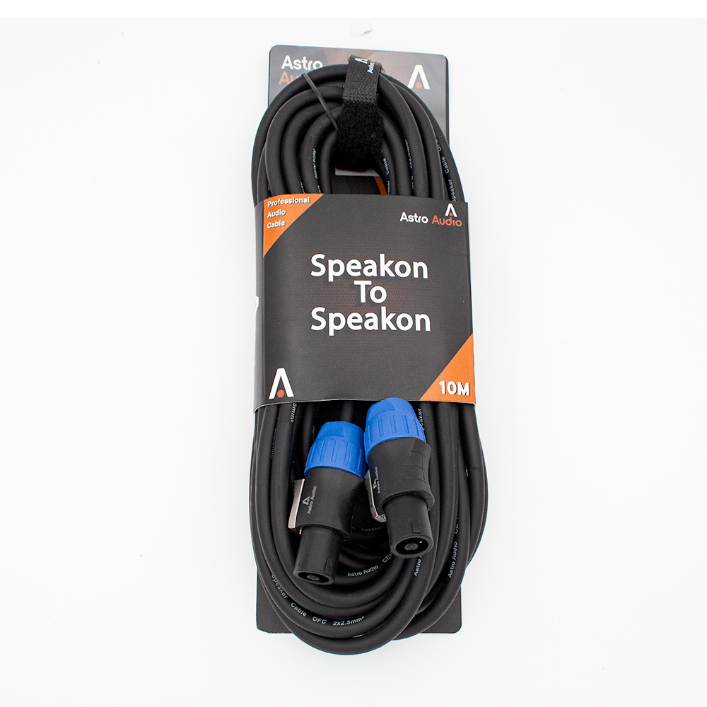 Astro Audio 10M Speakon to Speakon [TSC033*2/10M] - Fastrak