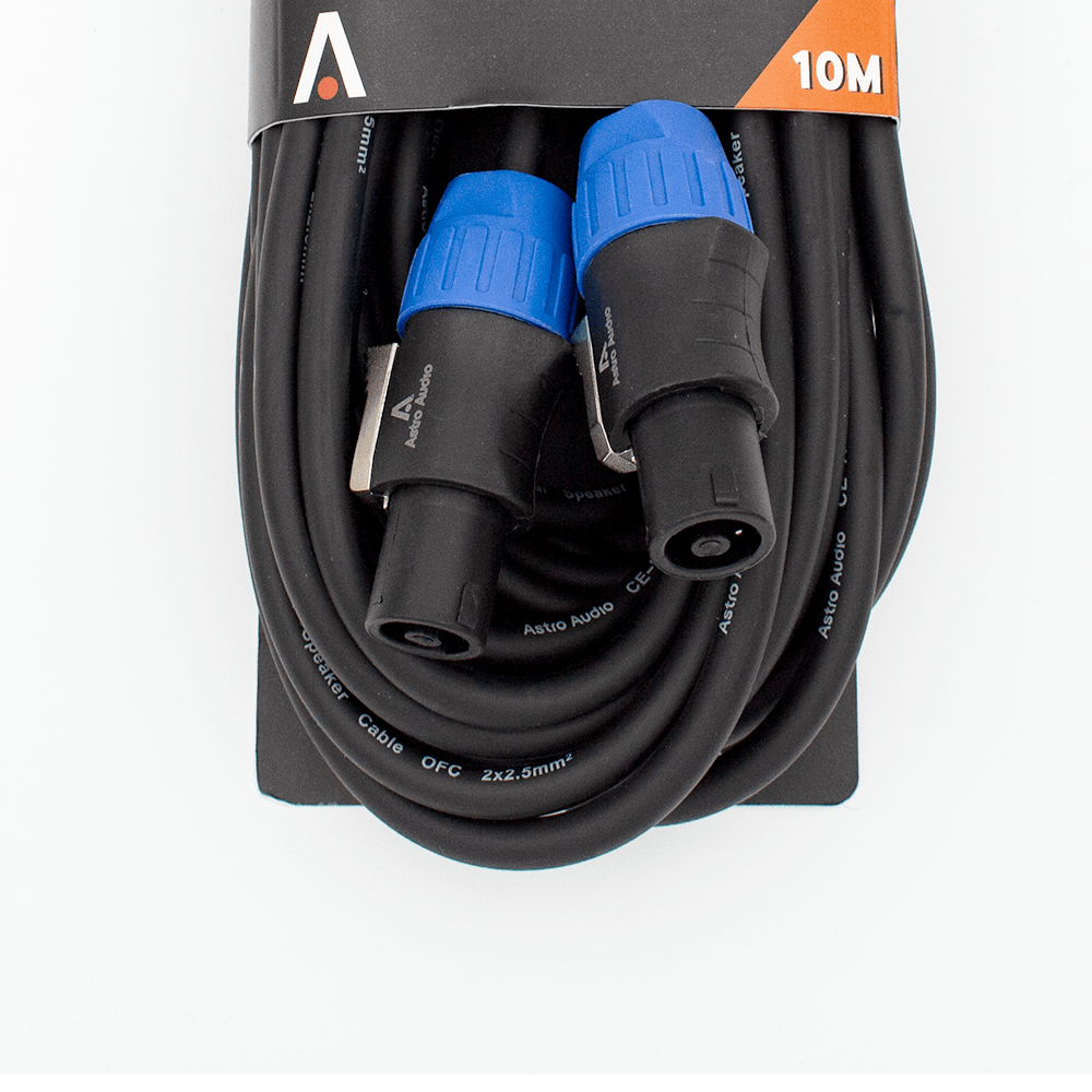 Astro Audio 10M Speakon to Speakon [TSC033*2/10M] - Fastrak